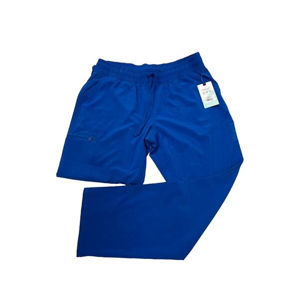 NWT! CHEROKEE CKA184 Mid Rise Tapered Leg Drawstring Scrub Pants  L/Petite - Picture 3 of 7